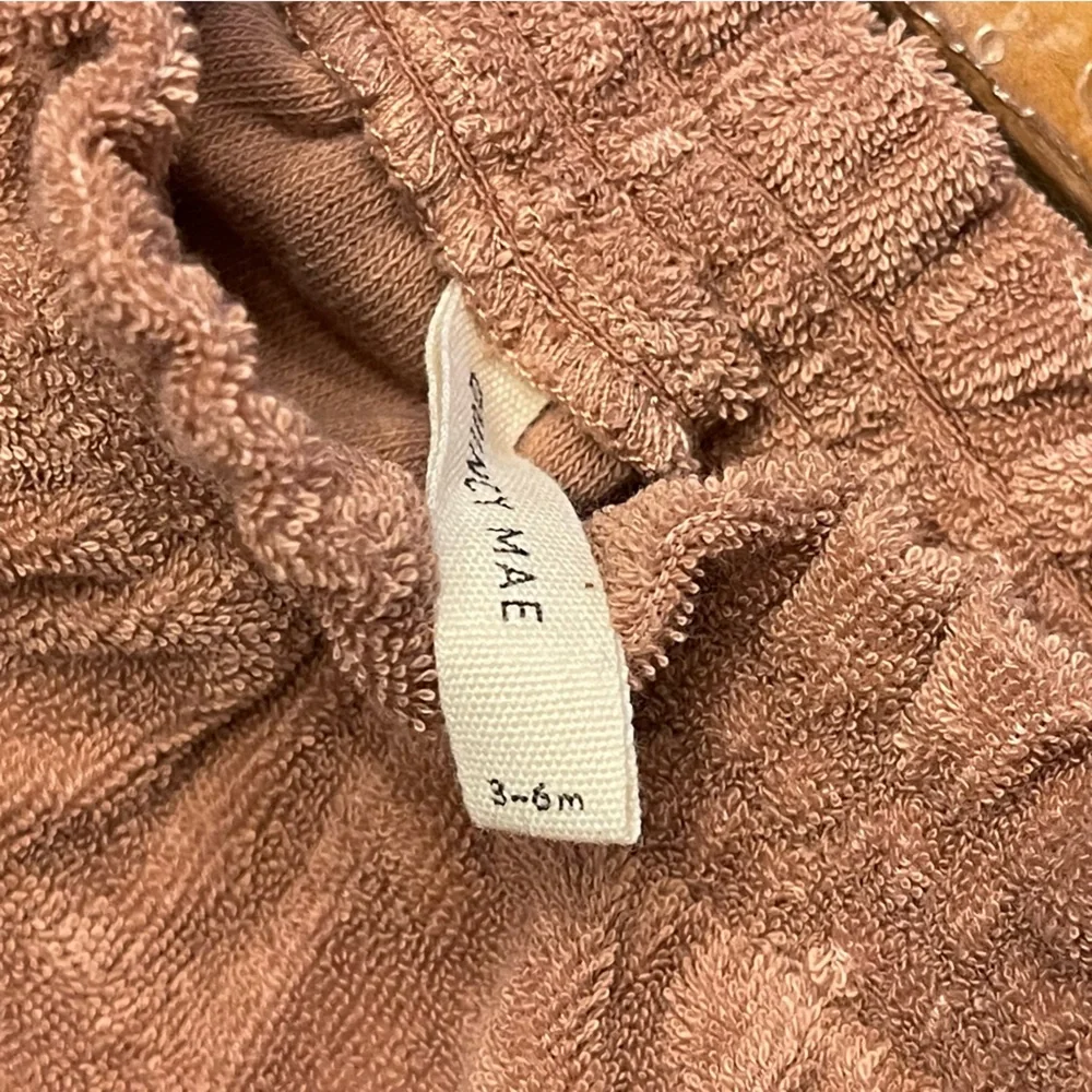 Quincy Mae Cozy Brown Kids Bloomers size 3-6M
